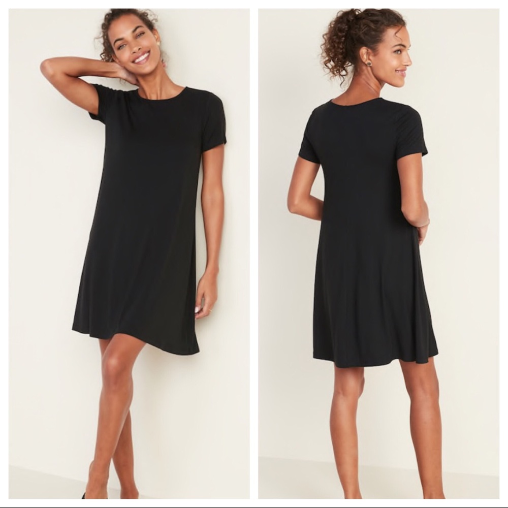 Jersey Swing T-Shirt Dress
